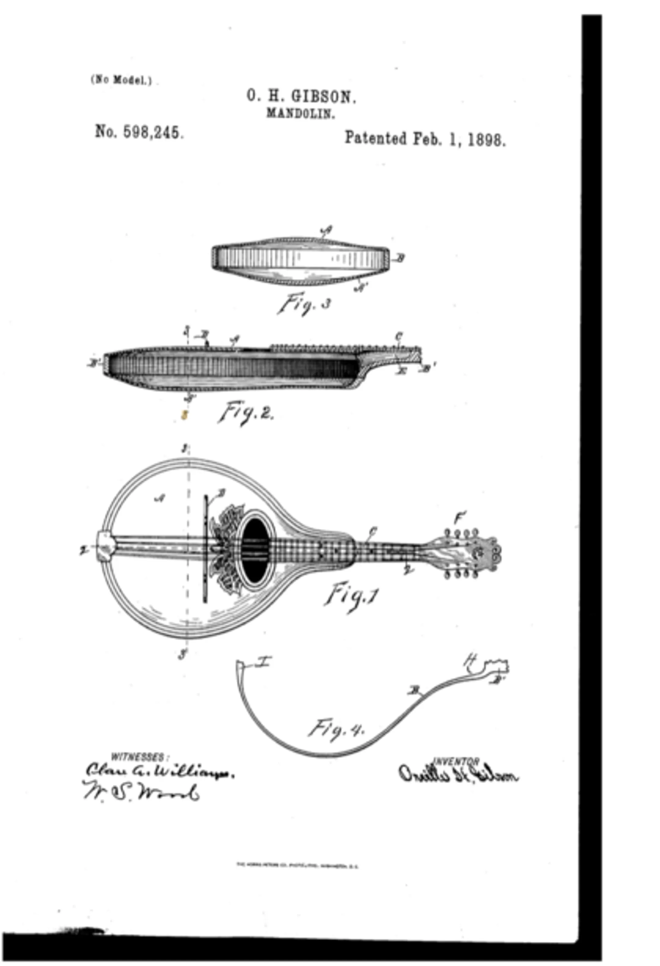 Мандолина Орвилла Гибсона
