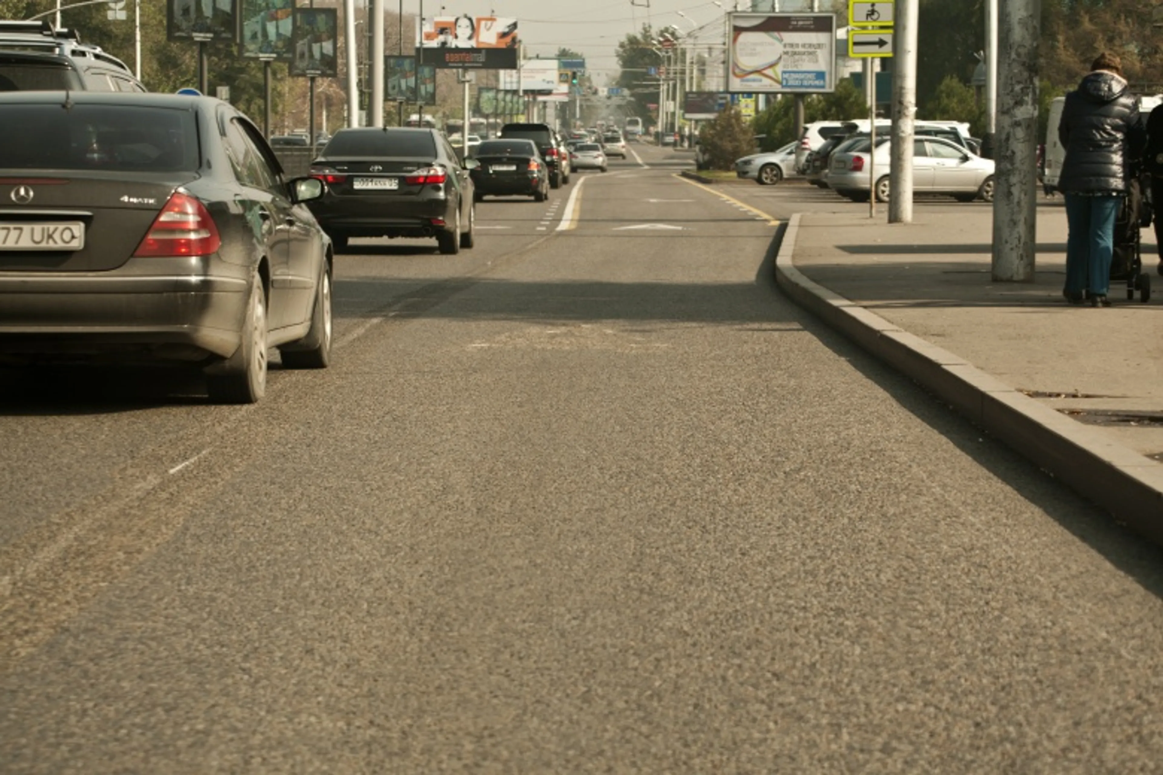 Капитал - На некоторых участках проспекта Абая не будет спецполосы