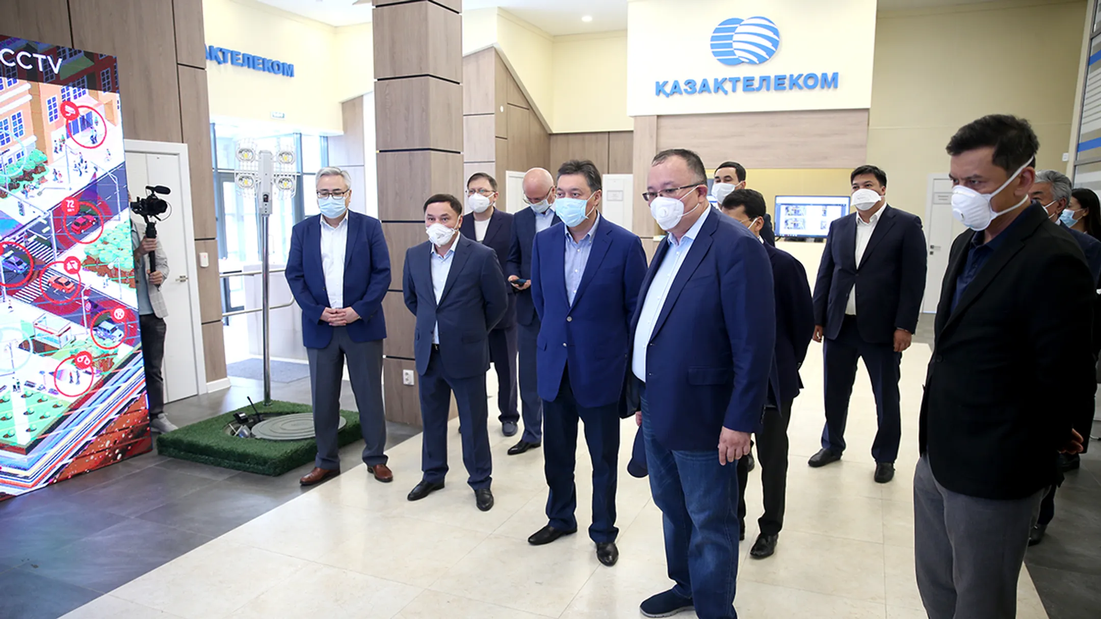 Аскар Мамин ознакомился с  реализацией проекта Smart Aqkol - Image Kapital.kz