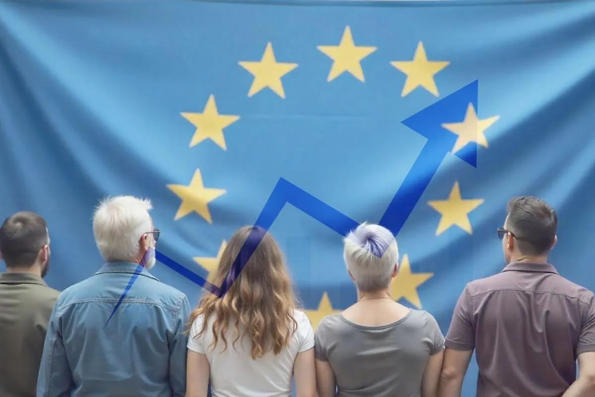 Средний возраст населения Евросоюза вырос до 44,9 года  