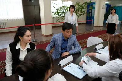 Как голосовал Бауыржан Байбек