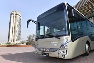 Капитал - Iveco предоставила автобус для тестирования в Алматы