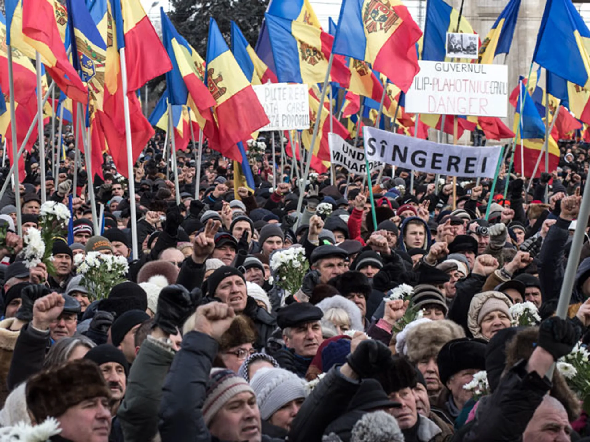 Капитал - Демонстрация в Кишиневе закончилась столкновениями с полицией
