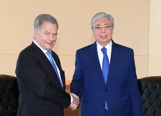 Капитал - Президент провел переговоры с лидерами Финляндии и Молдовы