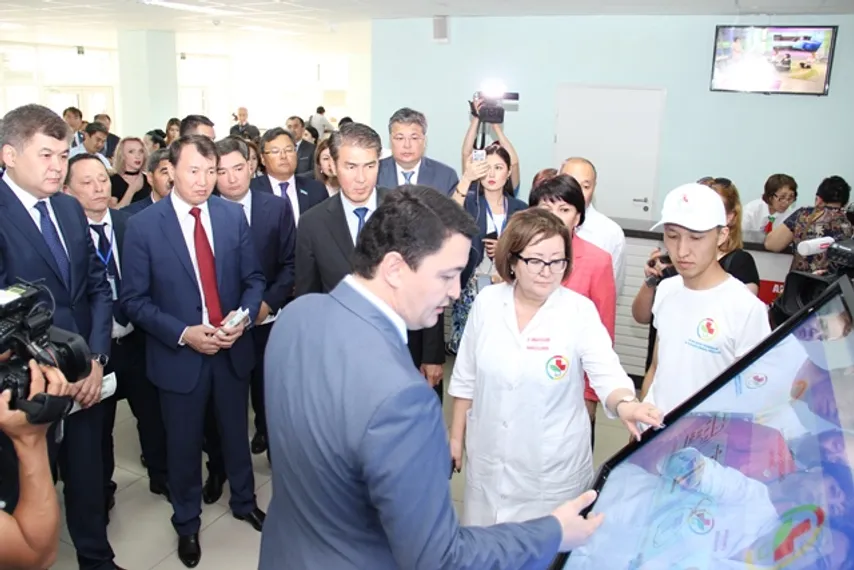 Капитал - В Астане открылась модернизированная поликлиника