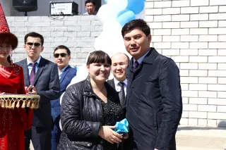 Капитал - В Атырау 300 семей получили квартиры по Нурлы жер