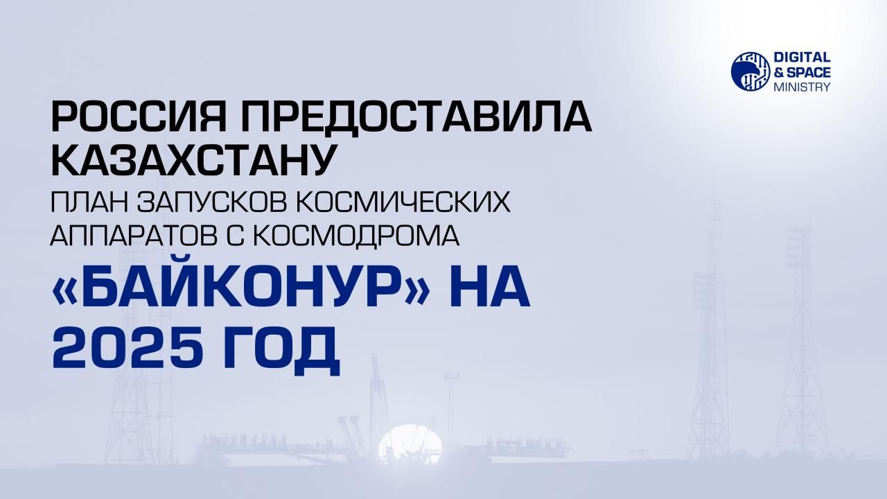 Россия представила Казахстану план запусков с космодрома Байконур на 2025 год- Kapital.kz