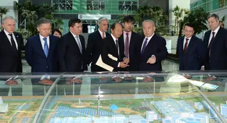 Капитал - Нурсултан Назарбаев посетил пилотный технопарк NURIS