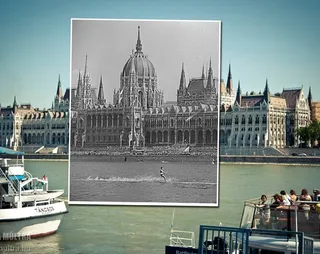 Капитал - Старый и новый Будапешт на одной фотографии