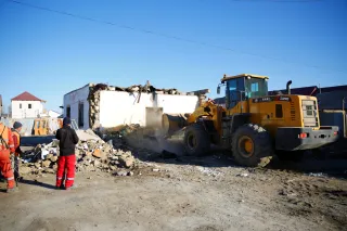 Капитал - В старой части Атырау сносят частные дома