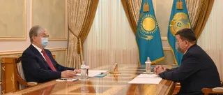Капитал - Президент принял акима Атырауской области