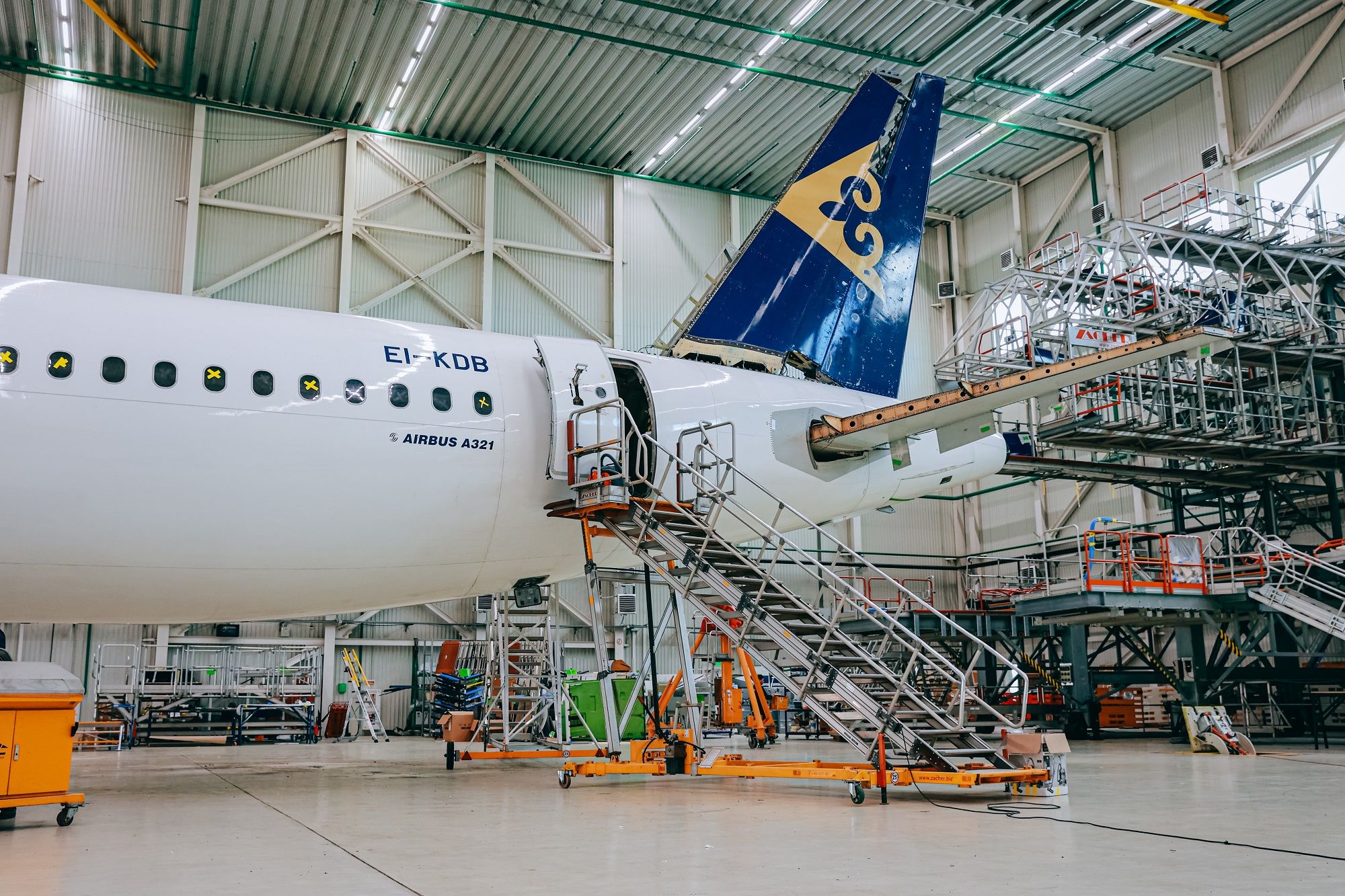 Air Astana провела 12-летний C-check  3486176 — Kapital.kz 