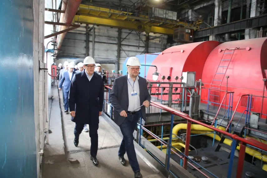 Капитал - Министр энергетики посетил Петропавловскую ТЭЦ