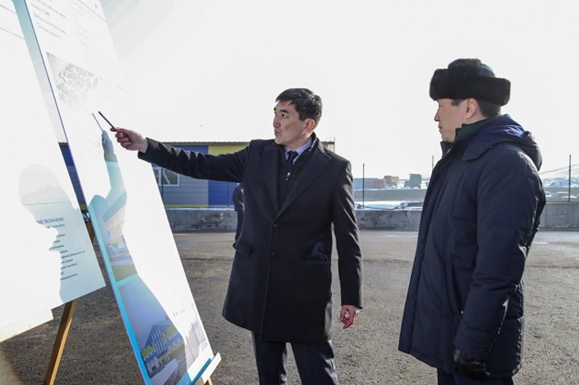 Капитал - Бауыржан Байбек проверил ход строительства автопарка