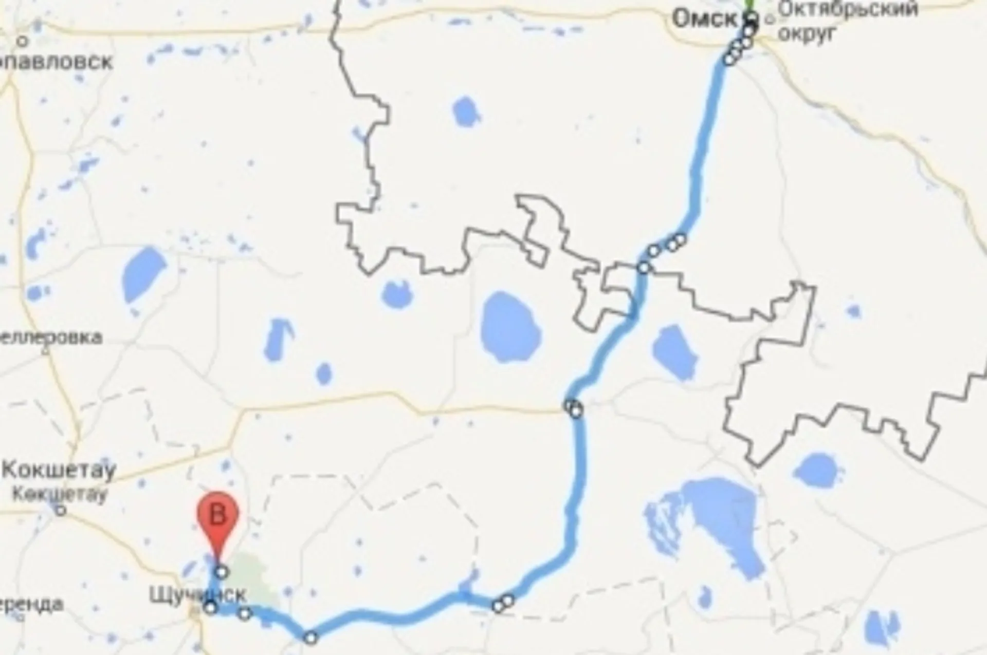 Капитал - Дорога из Борового в Омск будет восстановлена