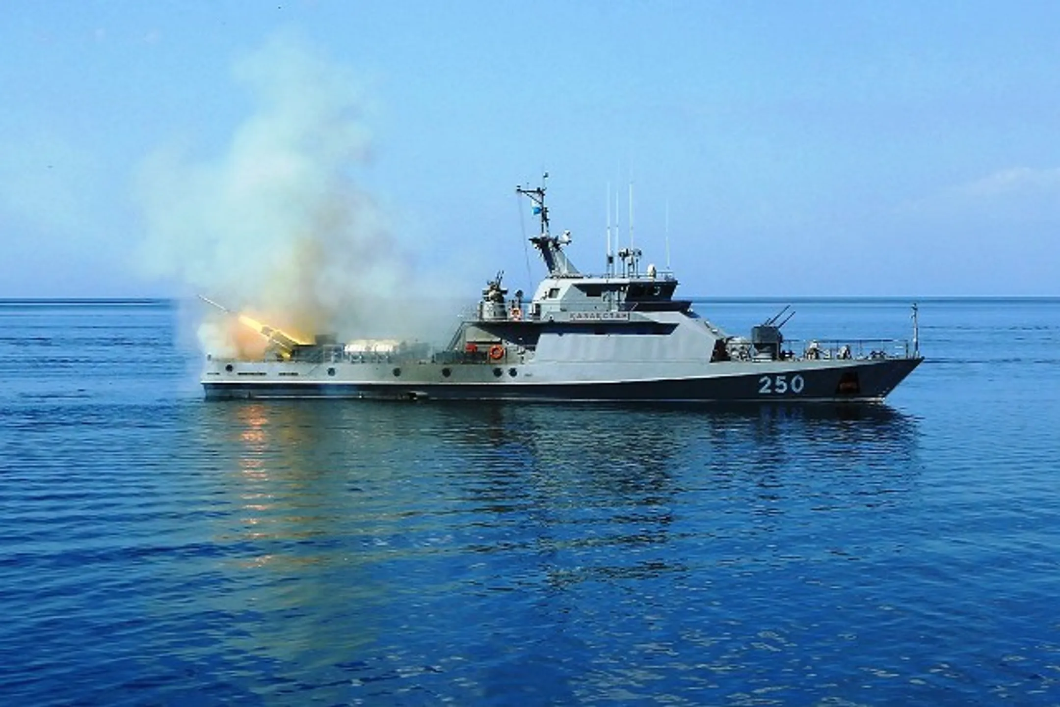 Масштабные стрельбы прошли на Каспии - Image Kapital.kz