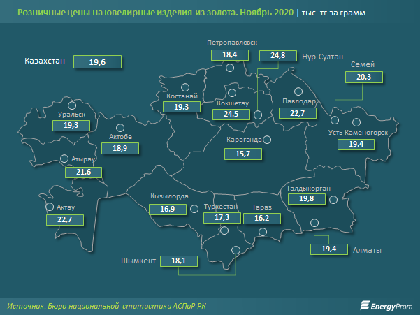 Золотые ювелирные изделия подорожали на 12% за год 539026 - Kapital.kz 