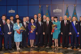 Капитал - Нурсултан Назарбаев наградил выдающихся граждан Казахстана