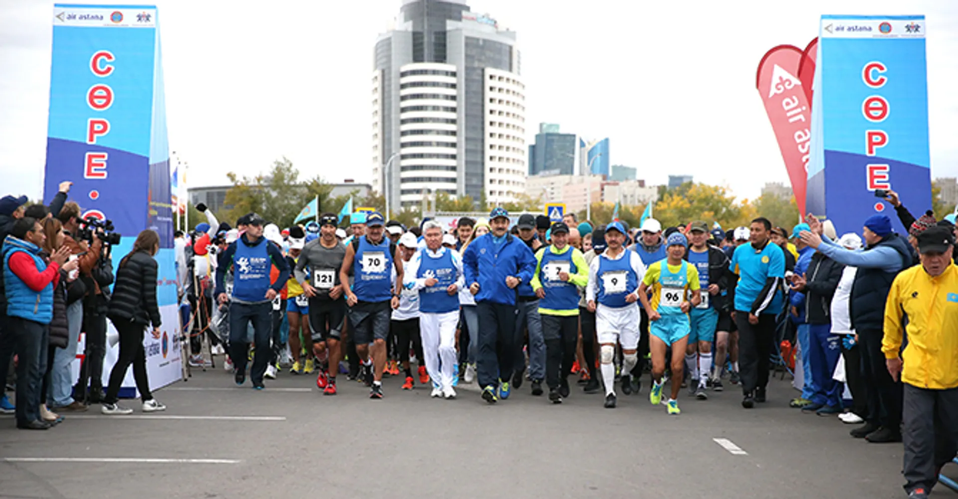 Капитал - Карим Масимов принял участие в благотворительном марафоне