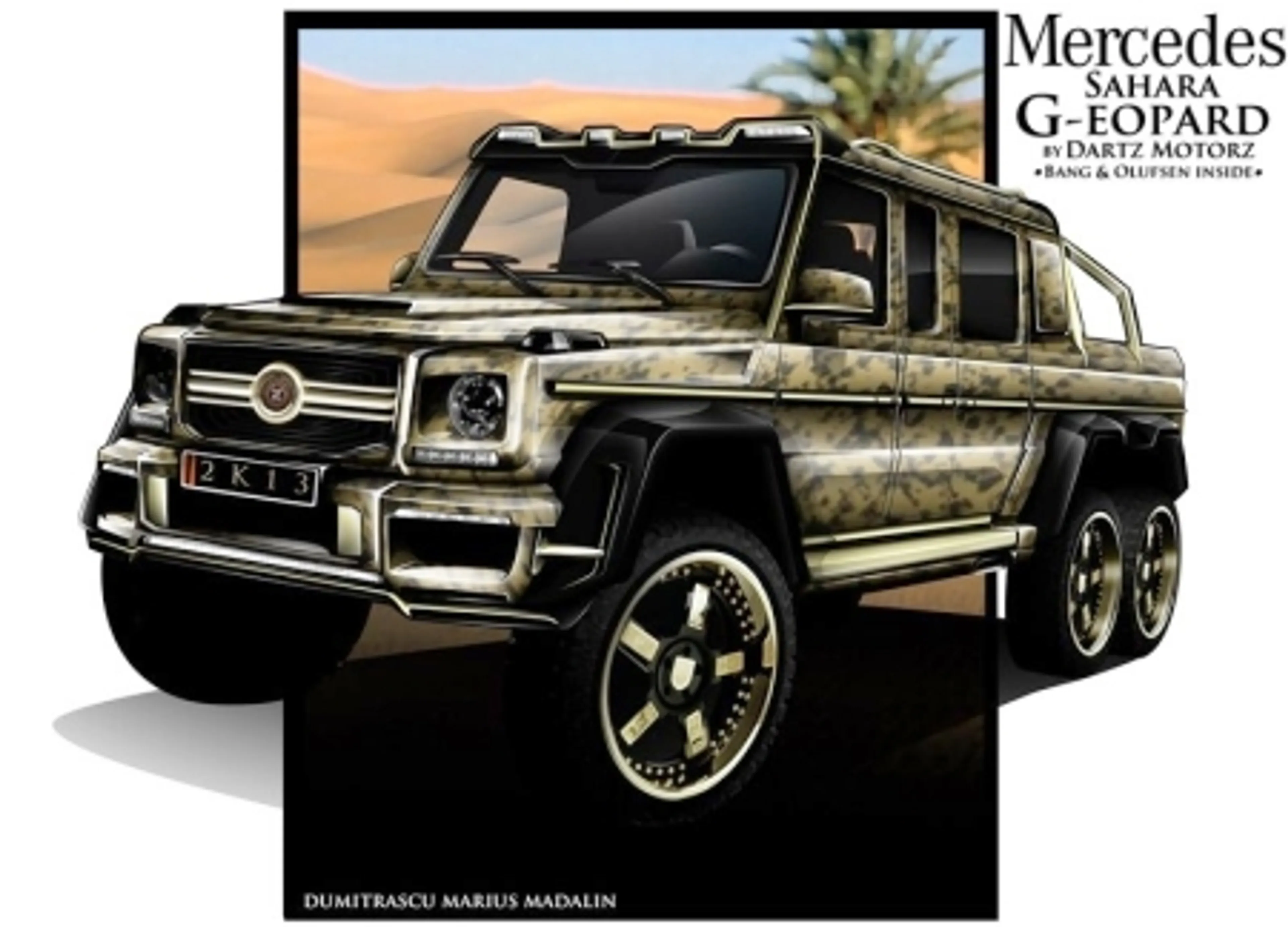 Капитал - Dartz доработает шестиколесный Mercedes-Benz