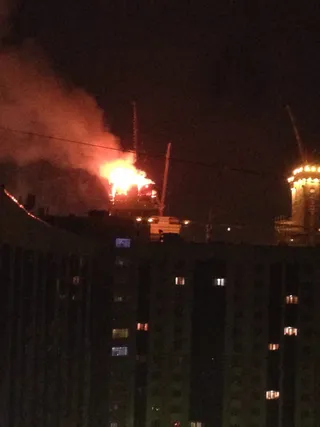 Капитал - Крупный пожар в Астане