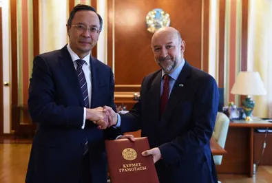 Посол Франции в Казахстане завершил свои полномочия