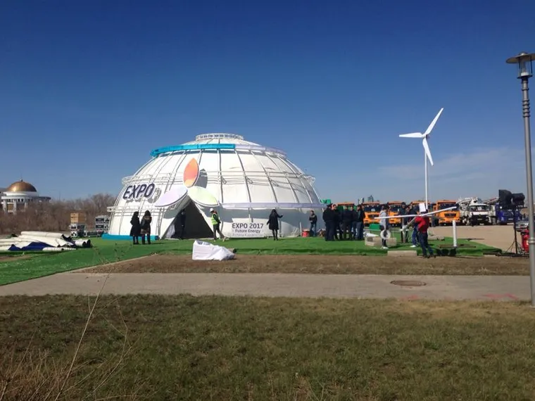 Капитал - Стартовало строительство комплекса Astana EXPO-2017