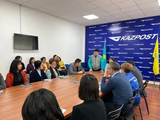 Капитал - Кандидаты партии «AMANAT» встретились с сотрудниками «Казпочты»