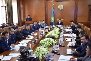 Капитал - В Шымкенте обсудили вопросы профилактики правонарушений