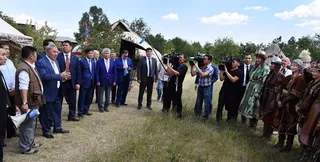 Капитал - Нурсултан Назарбаев посетил киностудию Казахфильм