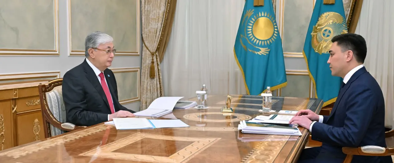 Президент принял акима Шымкента Габита Сыздыкбекова 