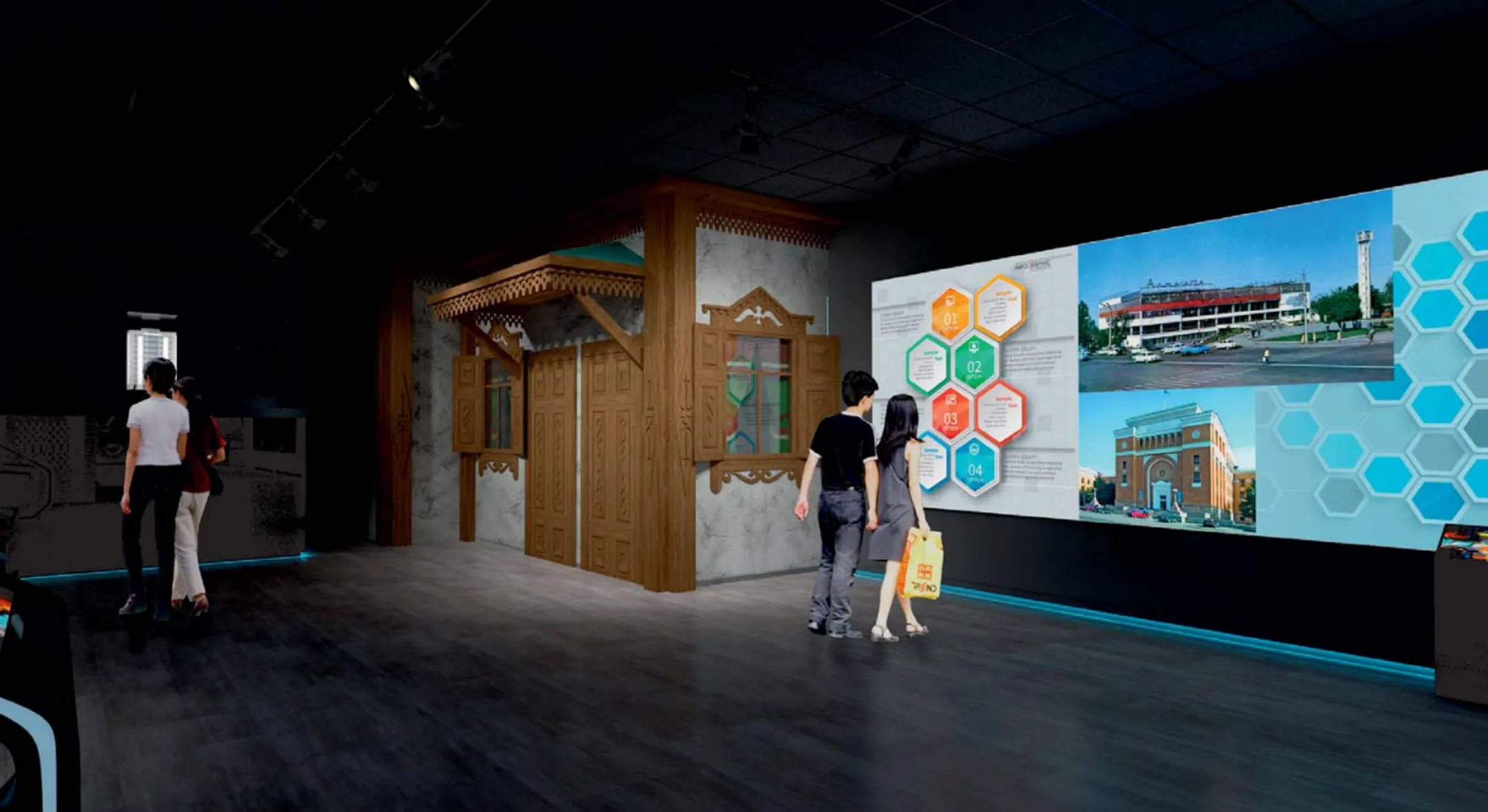 Создана голографическая карта Алматы - Image Kapital.kz