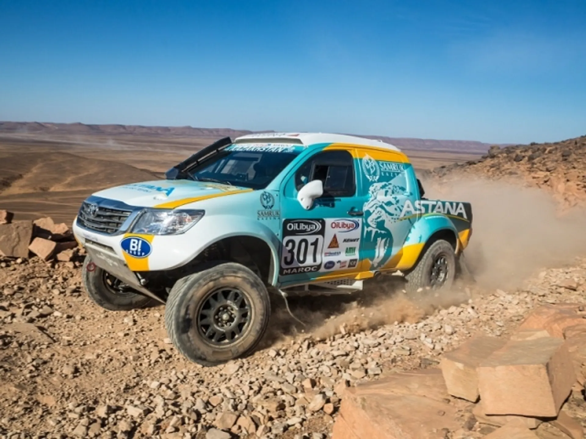 Капитал - Казахстанцы лидируют в своем классе на ралли Марокко