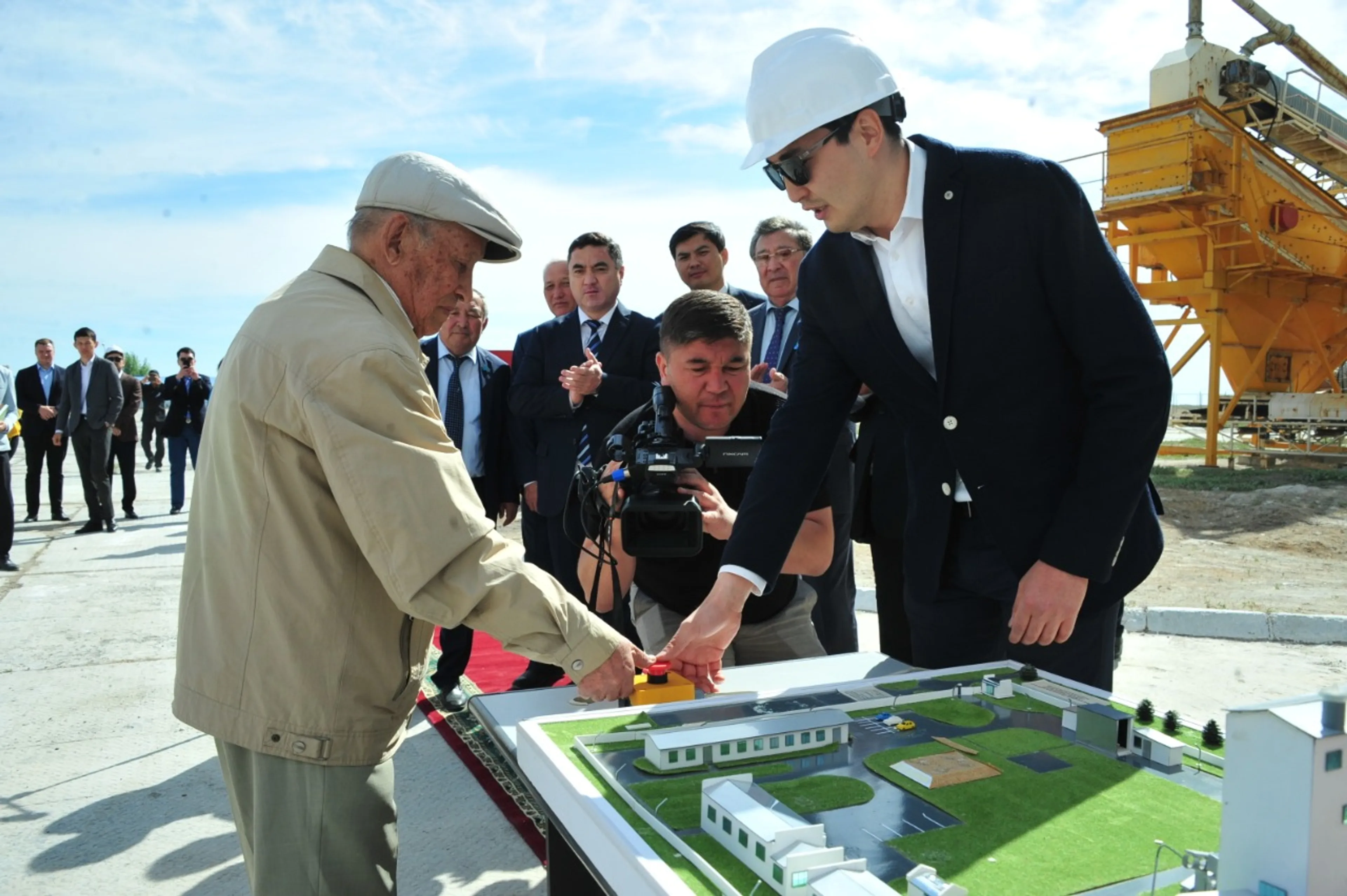 Капитал - В Атырауской области запустили производство строительных смесей