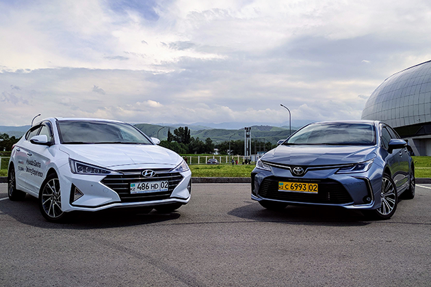 Дуэль-тест: Hyundai Elantra vs Toyota Corolla- Kapital.kz