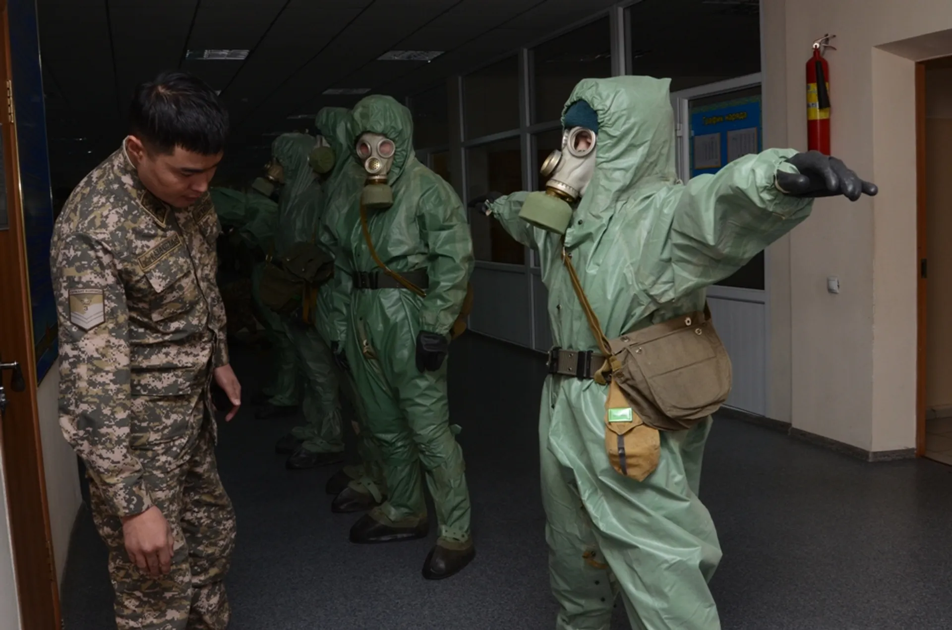 Капитал - В войсковой части Астана проходят курсы подготовки сержантов