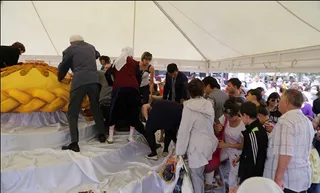 Капитал - На день города костанайцы разгромили хлебную выставку