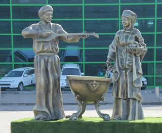 Капитал - Более 100 малых архитектурных форм украсили улицы Астаны