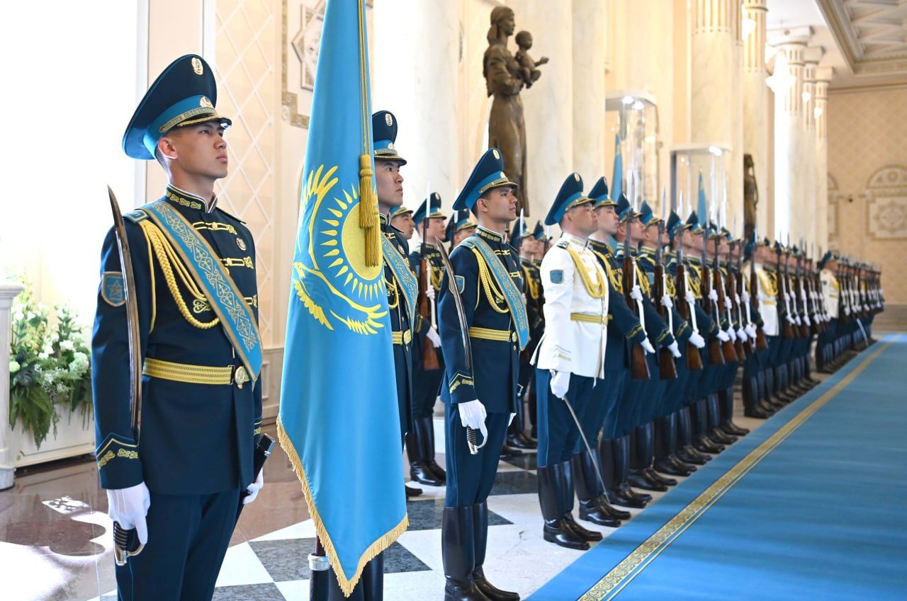 Торжественная церемония встречи президента Кыргызстана состоялась в Акорде 2938544 - Kapital.kz 