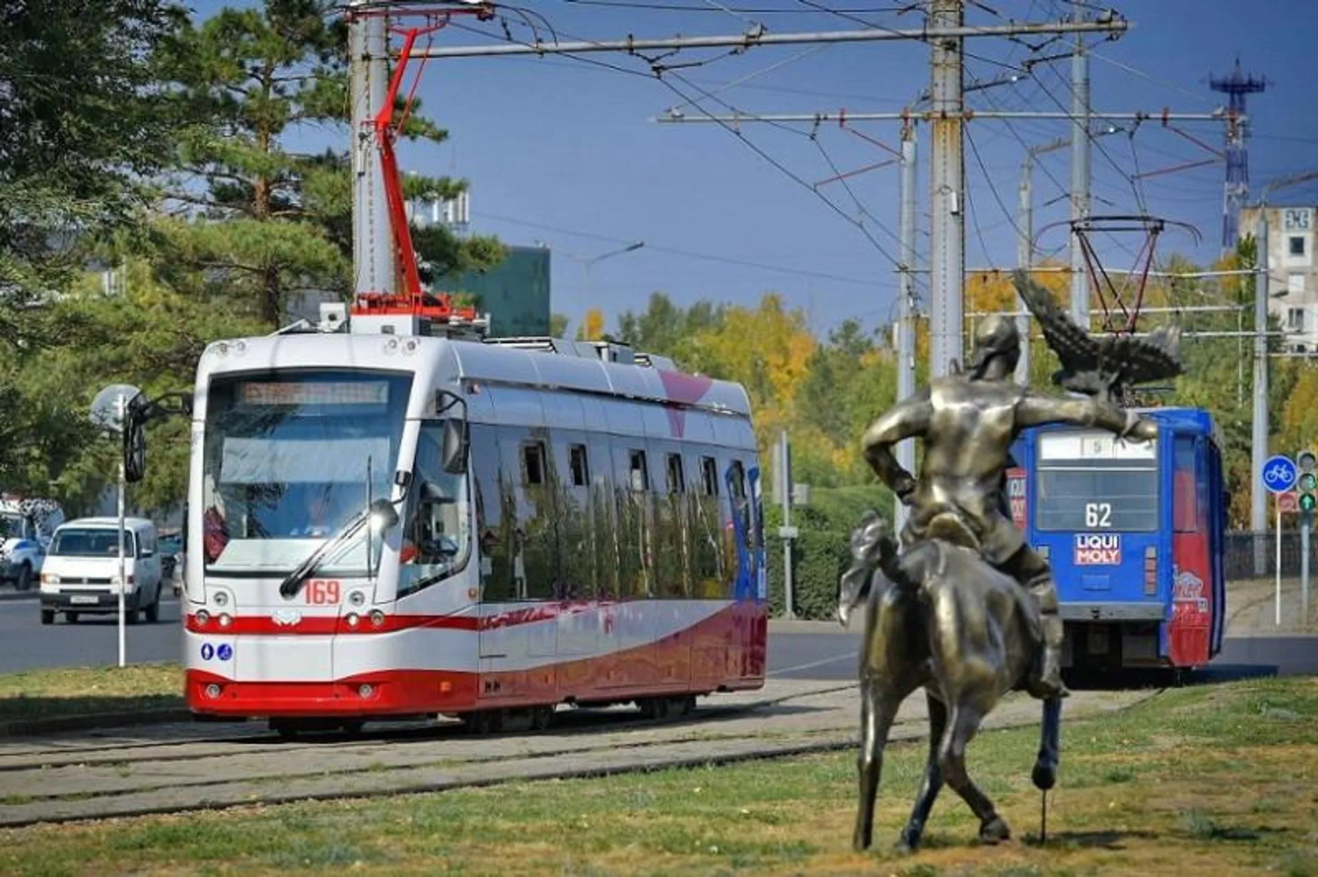 Капитал - В Павлодаре запустили новые трамваи