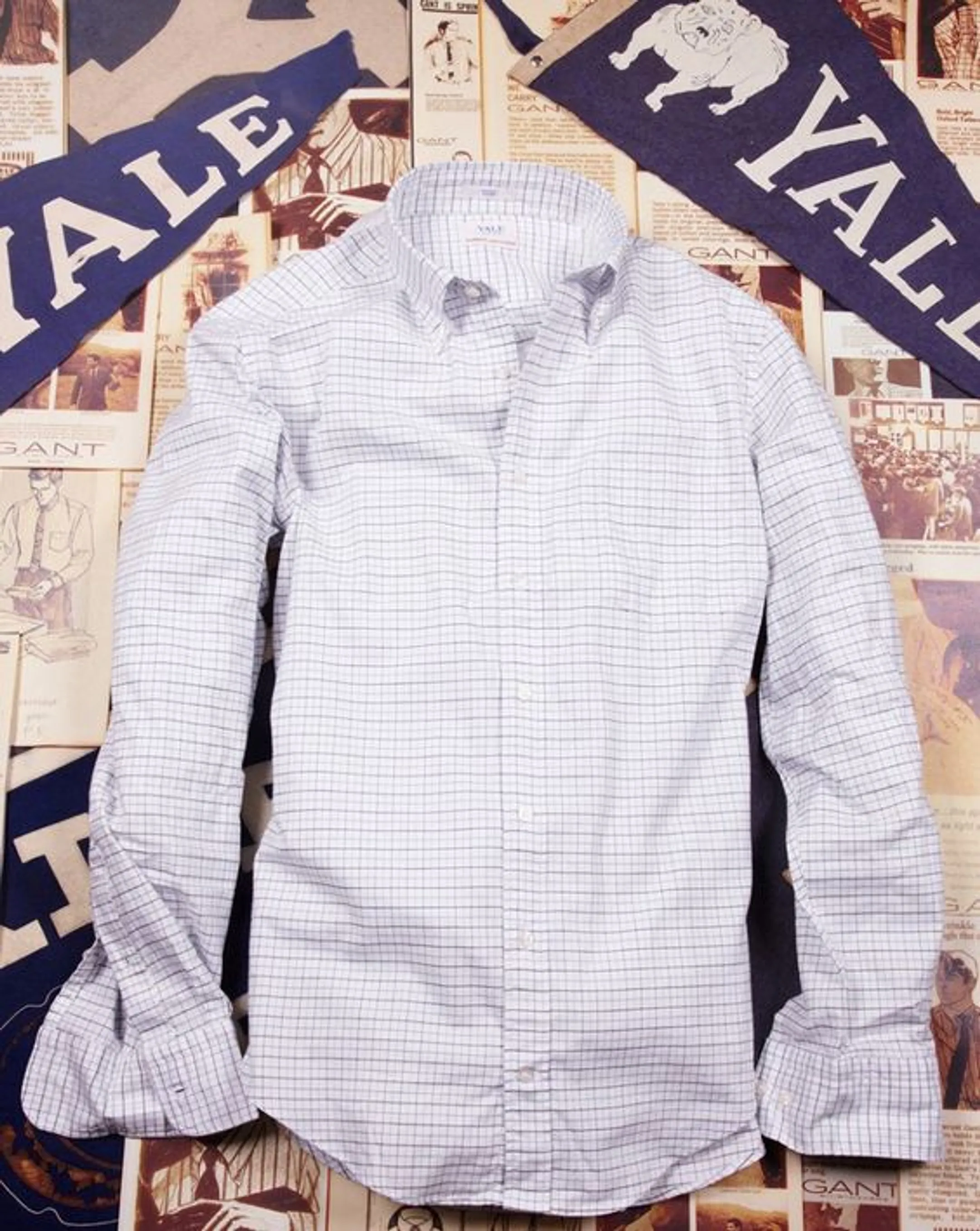 Культовая рубашка YALE CO-OP shirt от Gant