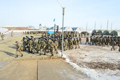 Военнослужащие центрального аппарата МО РК подняты по тревоге