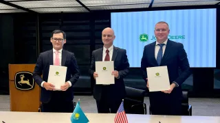 Капитал - John Deere расширит локальное присутствие в Казахстане через сборочное сотрудничество