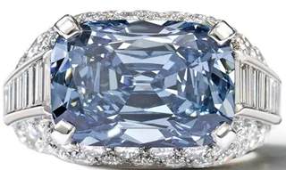 Капитал - Перстень с голубым бриллиантом продан за $9,4 млн.
