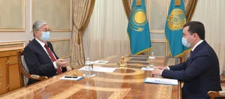 Капитал - Президент принял акимов восьми областей