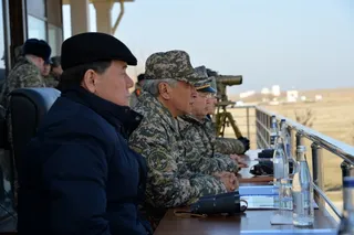 Капитал - Имангали Тасмагамбетов проверил подготовку к Армейским международным играм