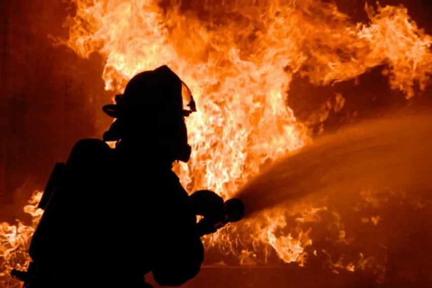 Капитал - В Астане горело здание департамента по делам обороны