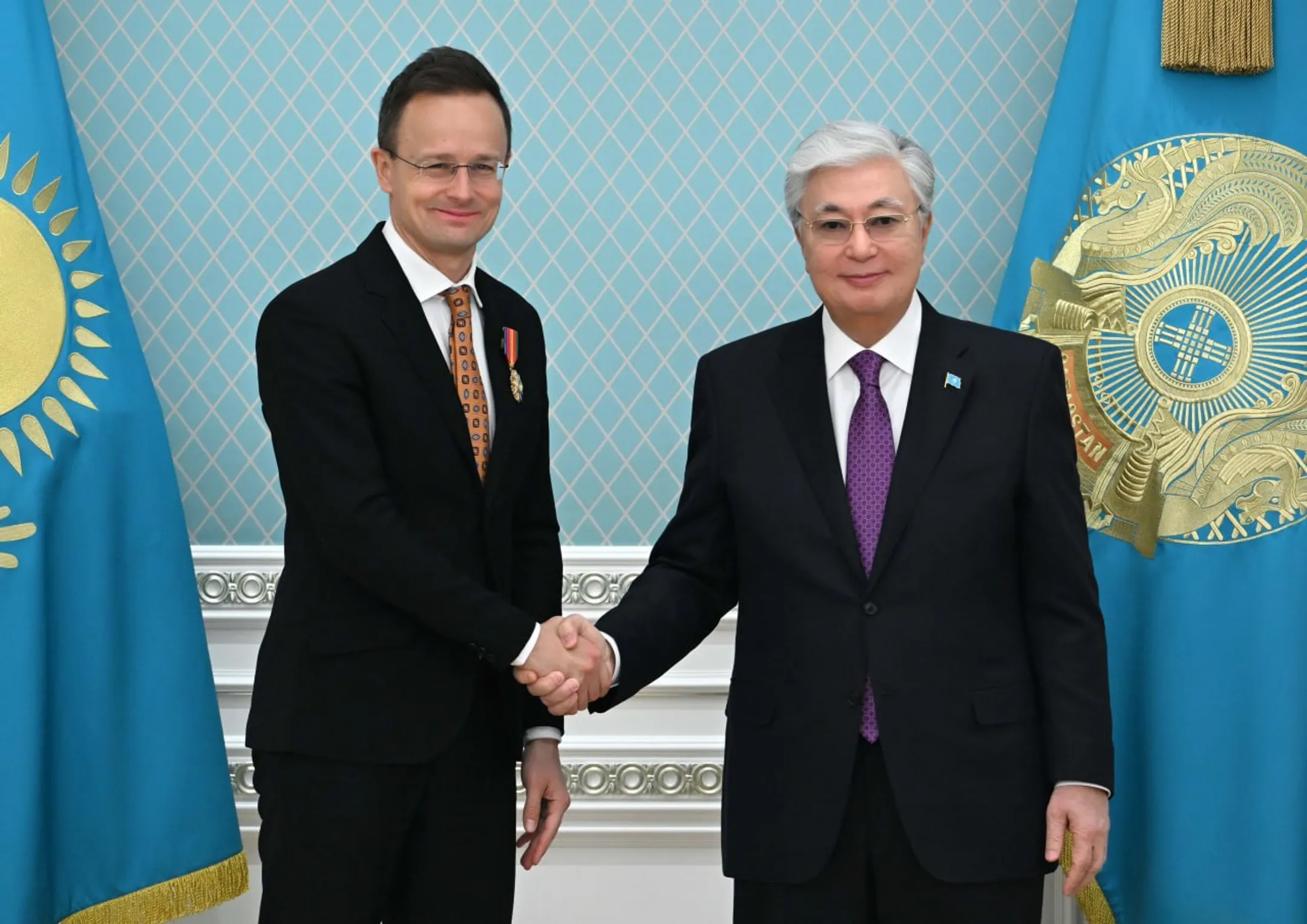 Президент Казахстана принял министра иностранных дел Венгрии - Image Kapital.kz