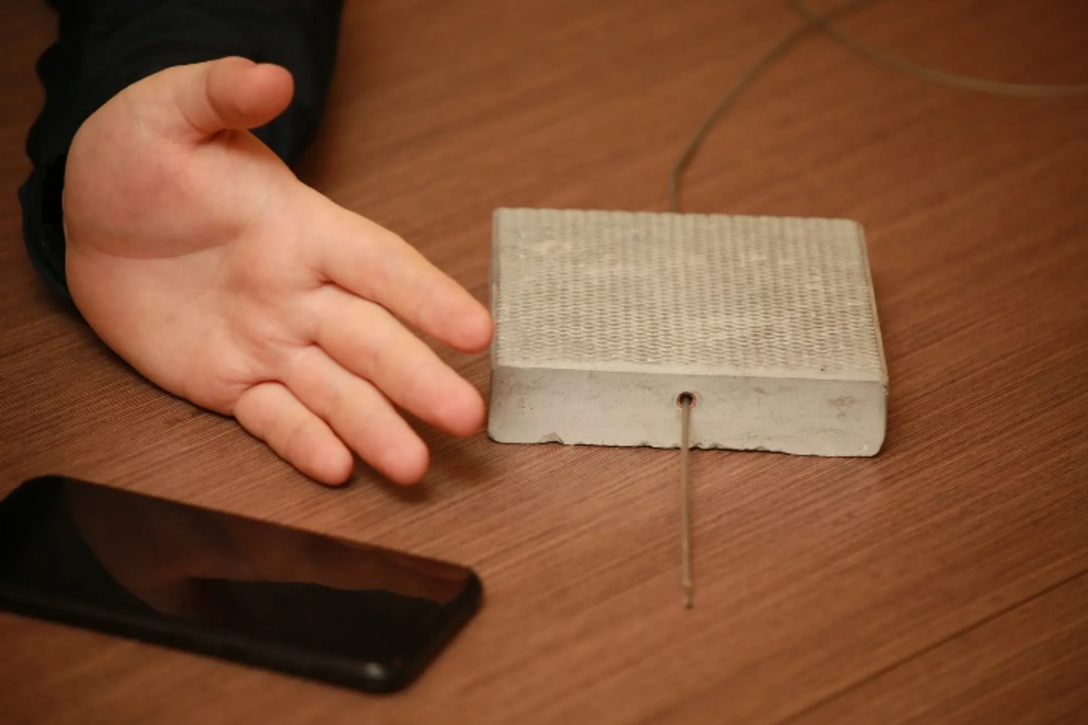 На фото: «теплая» плитка<br>