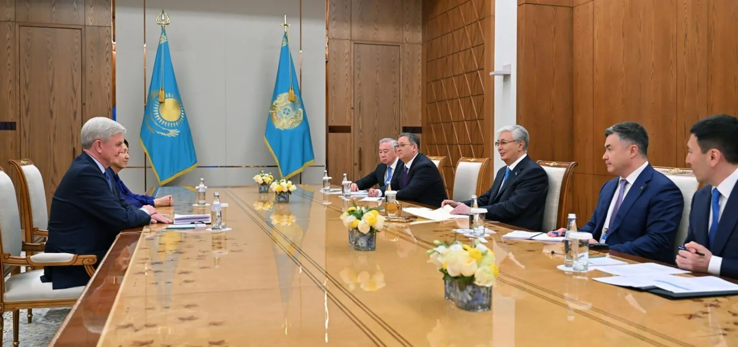 На фото: встреча с&nbsp;главным исполнительным директором по работе с клиентами Citi Bank Дэвидом Ливингстоном